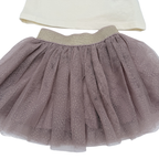 Ensemble blouse et jupe en tulle — 6 mois