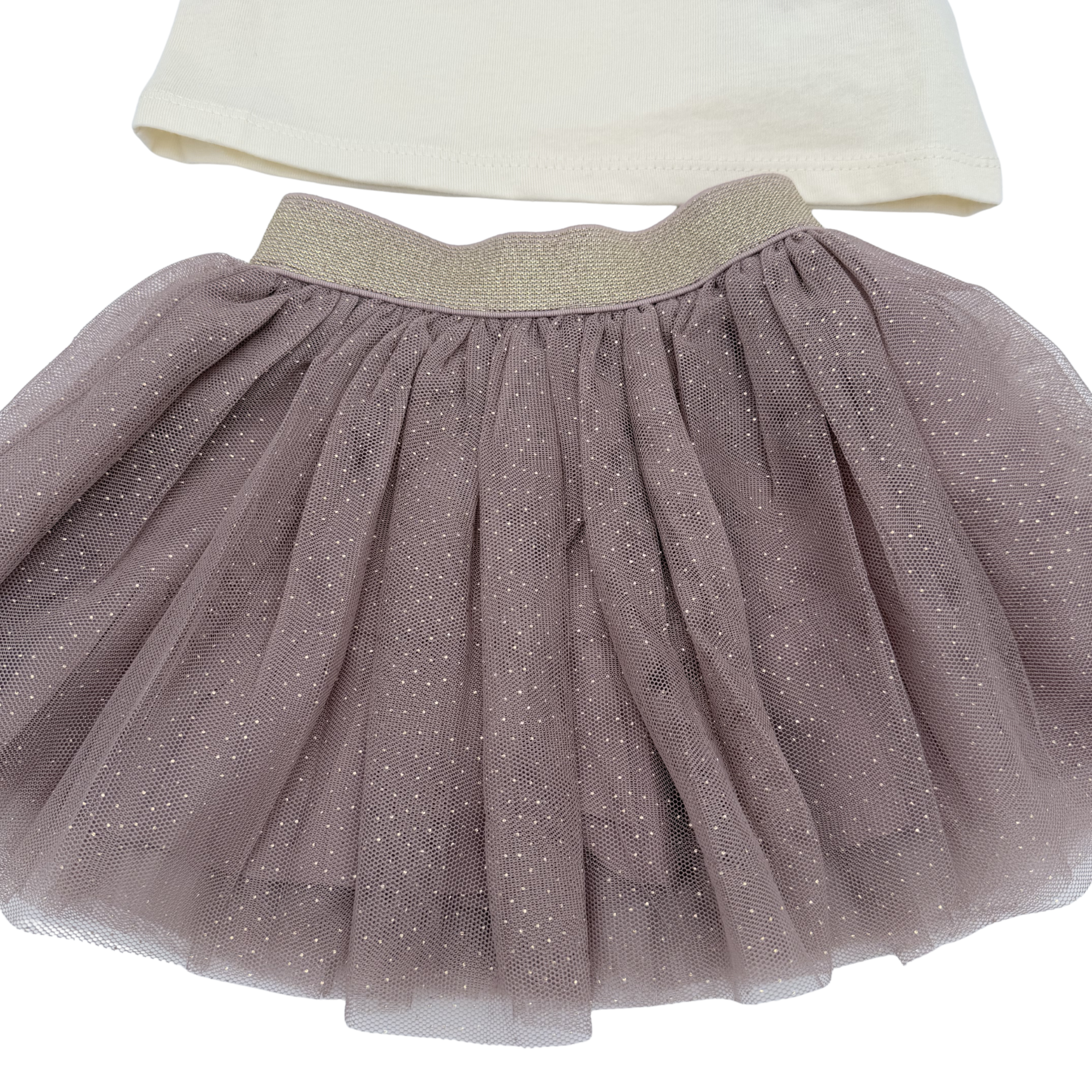 Ensemble blouse et jupe en tulle — 6 mois