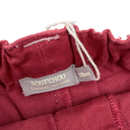 Pantalon rouge à poches contrastées - 18 mois