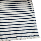 Lot de 2 t-shirts côtelés imprimés cerises — 2-4 mois