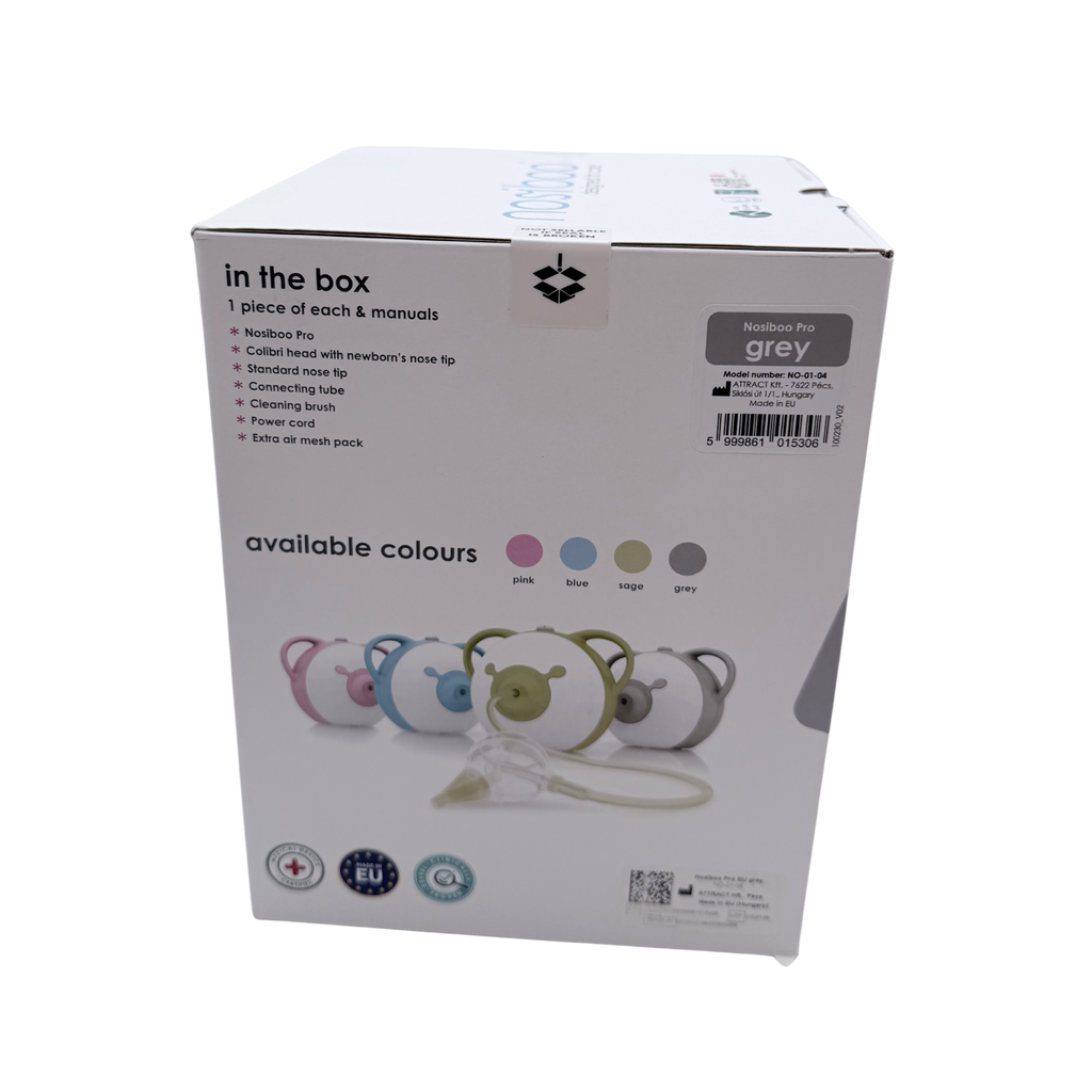 Mouche-bébé électrique Nosiboo Pro – Gris