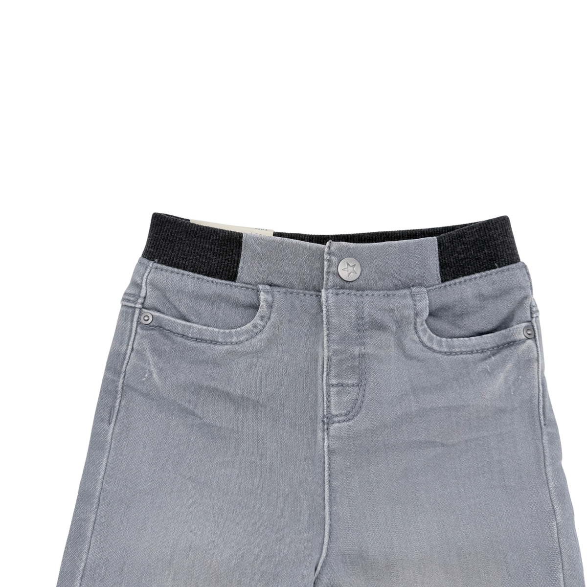Pantalon gris avec détails noirs - 18 mois
