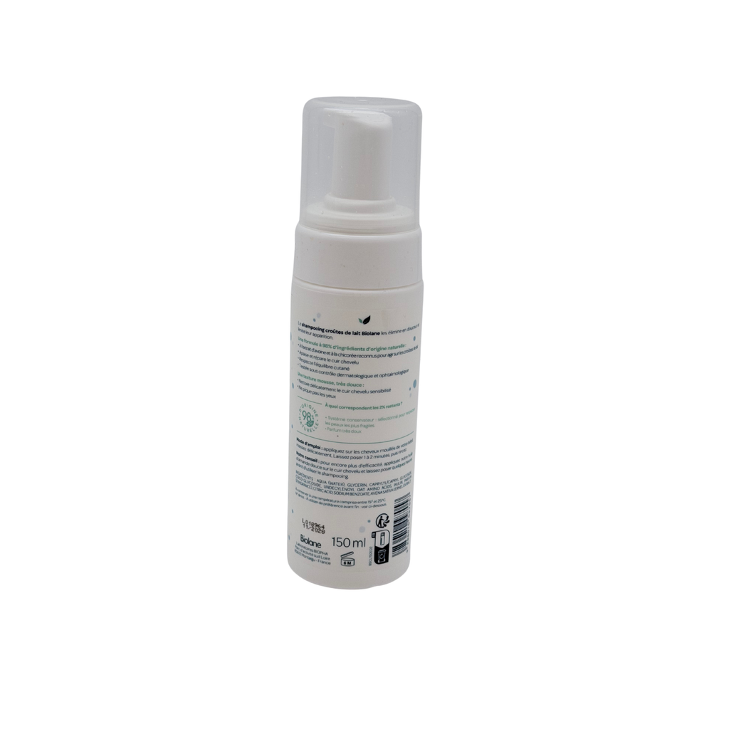 Shampoing croûtes de lait à l’avoine – 150 ml