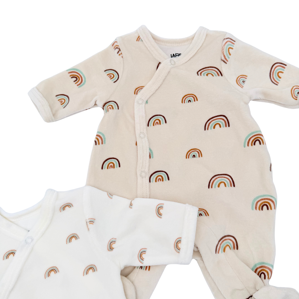 Lot de 3 dors-bien bébé motifs arc-en-ciel – Prema