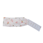 Bandeau blanc à imprimé fleuri et cœurs - taille unique