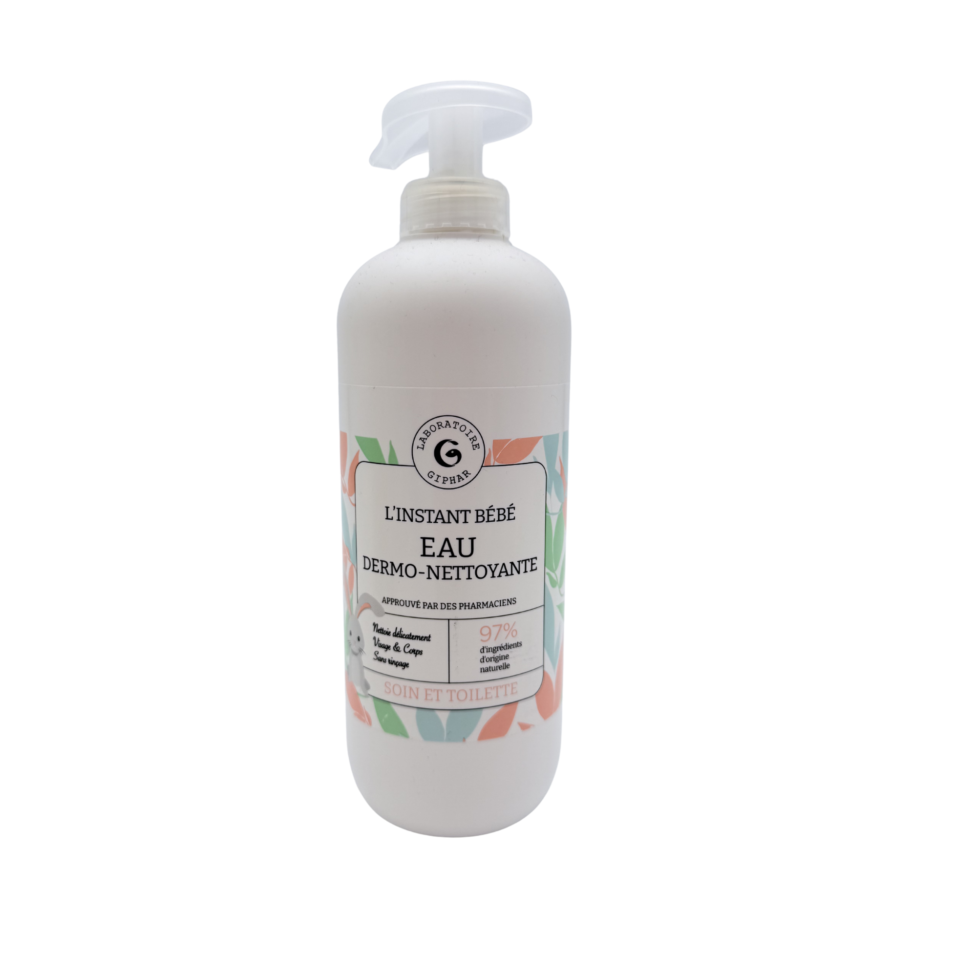 Eau dermo-nettoyante bébé — 500 ml