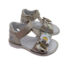 Sandales fleurs et abeille champagne — 21