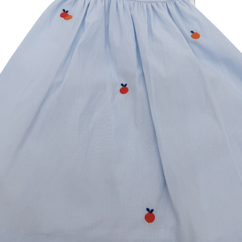 Robe chasuble bleue — 12 mois