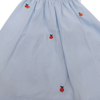Robe chasuble bleue — 12 mois