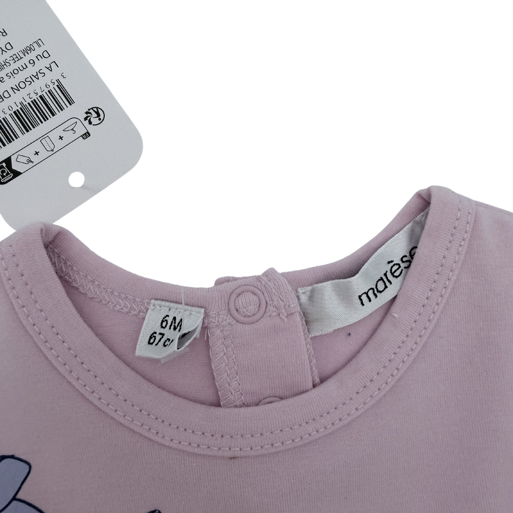 T-shirt imprimé fleurs - 6 mois