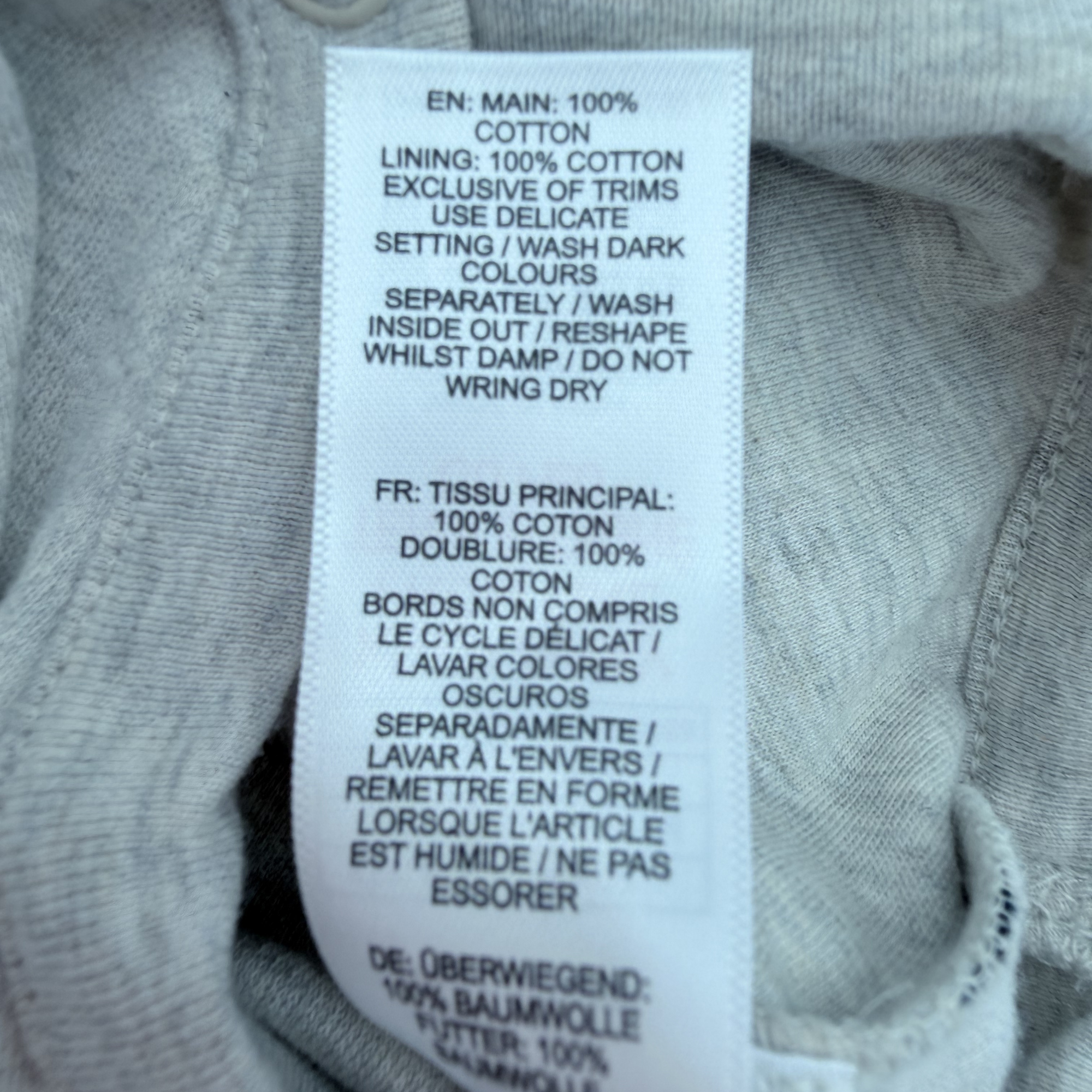 Body polo gris imprimé animaux safari — 6-12 mois