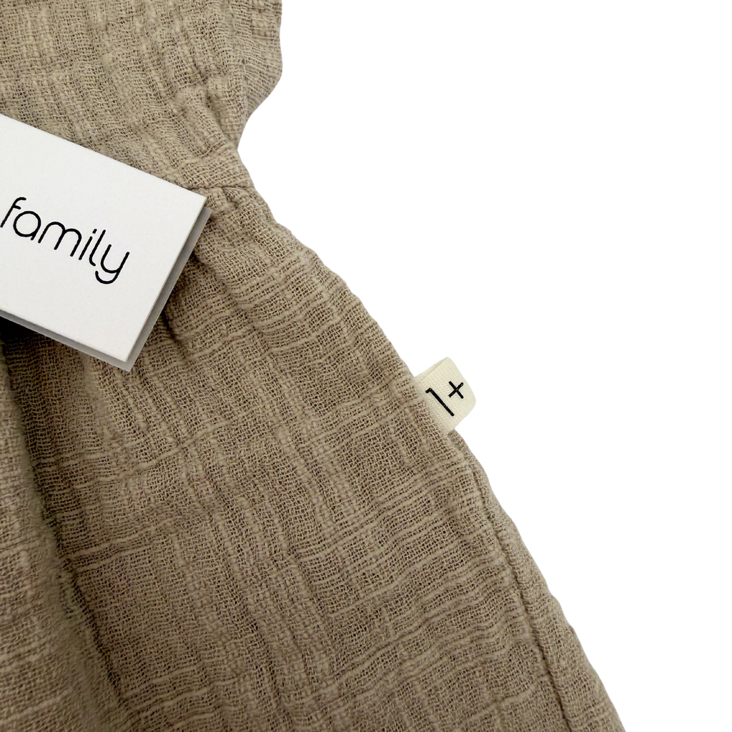 Robe beige — 3 mois