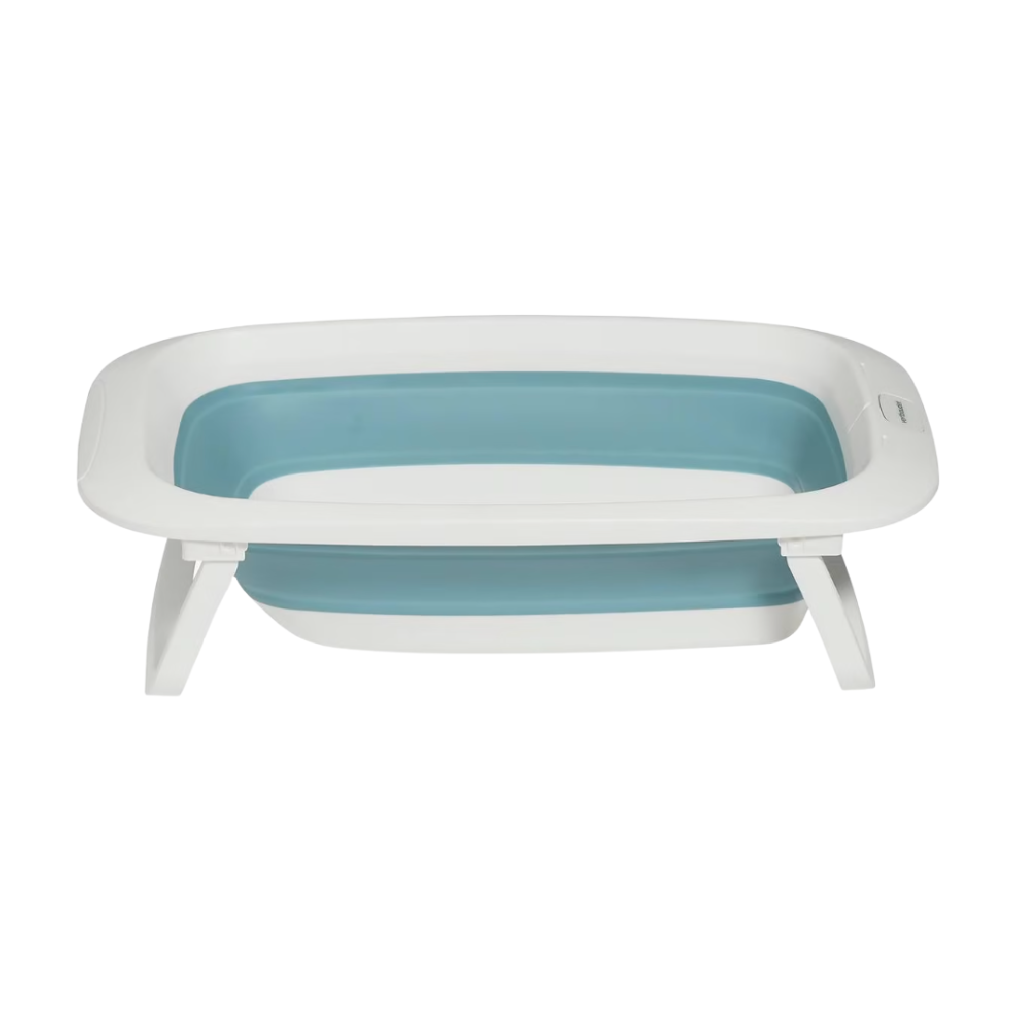 Baignoire pliable — blanche et bleue