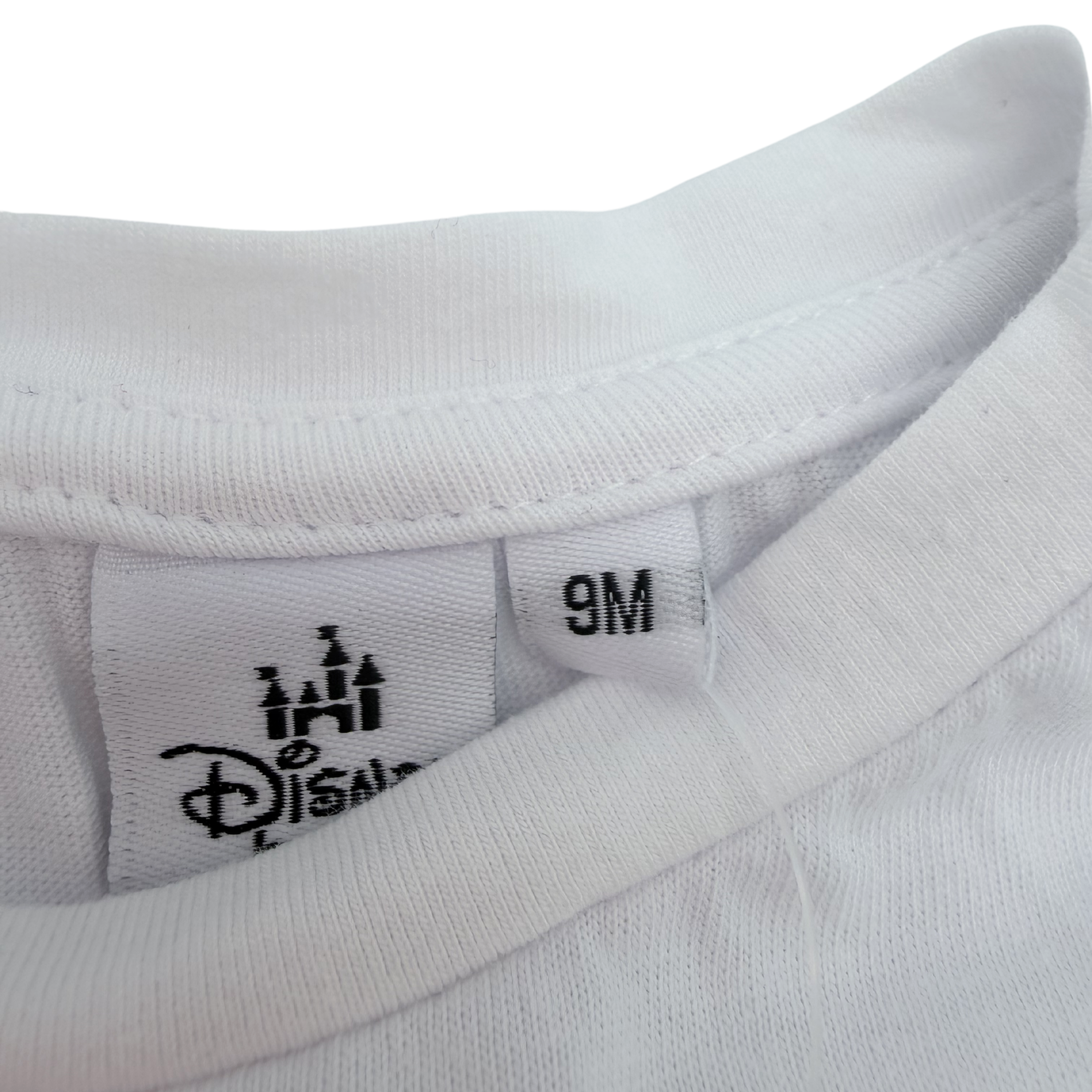 T-shirt manches longues blanc Stitch — 12 mois