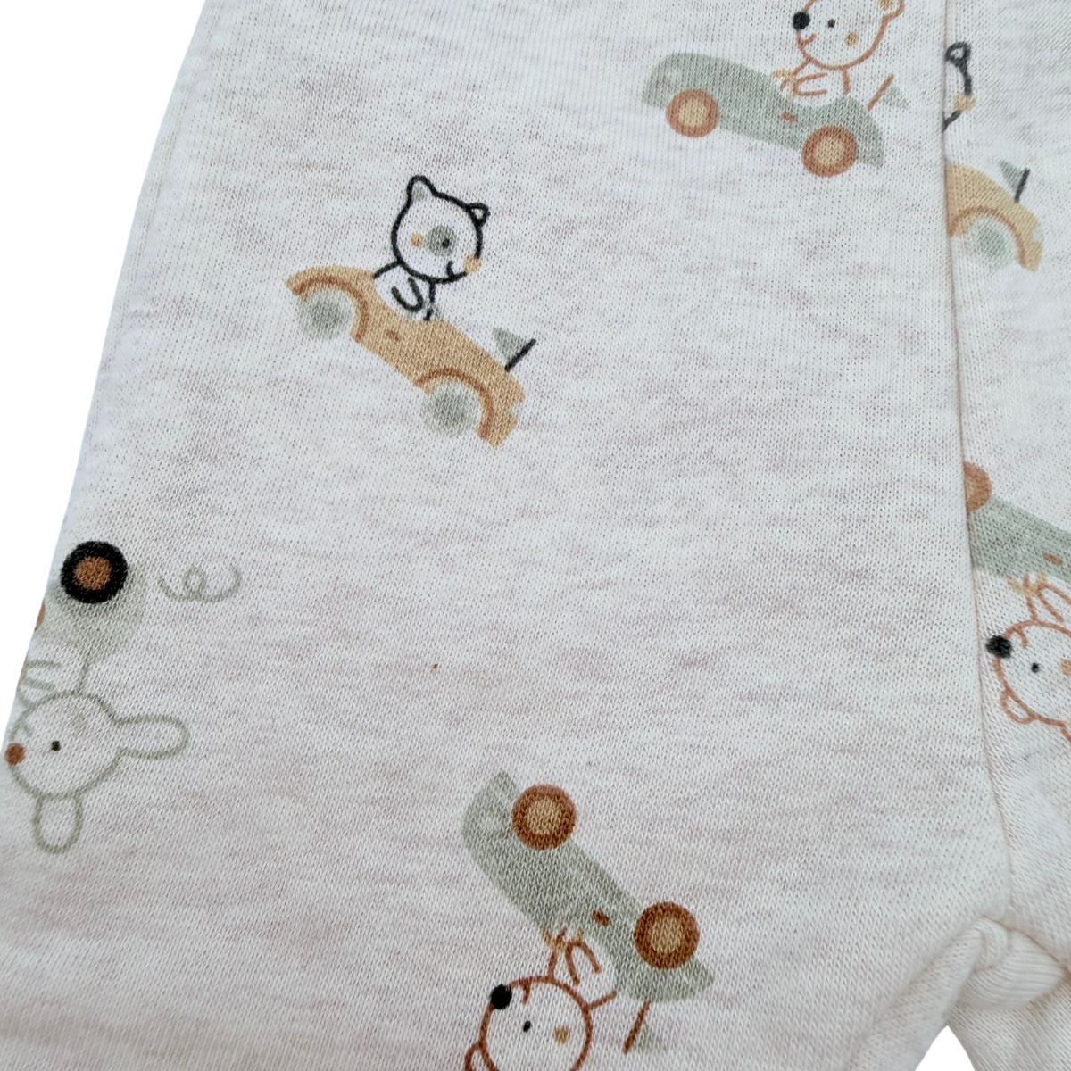 Ensemble bébé sweat et pantalon imprimé animaux - 1 mois