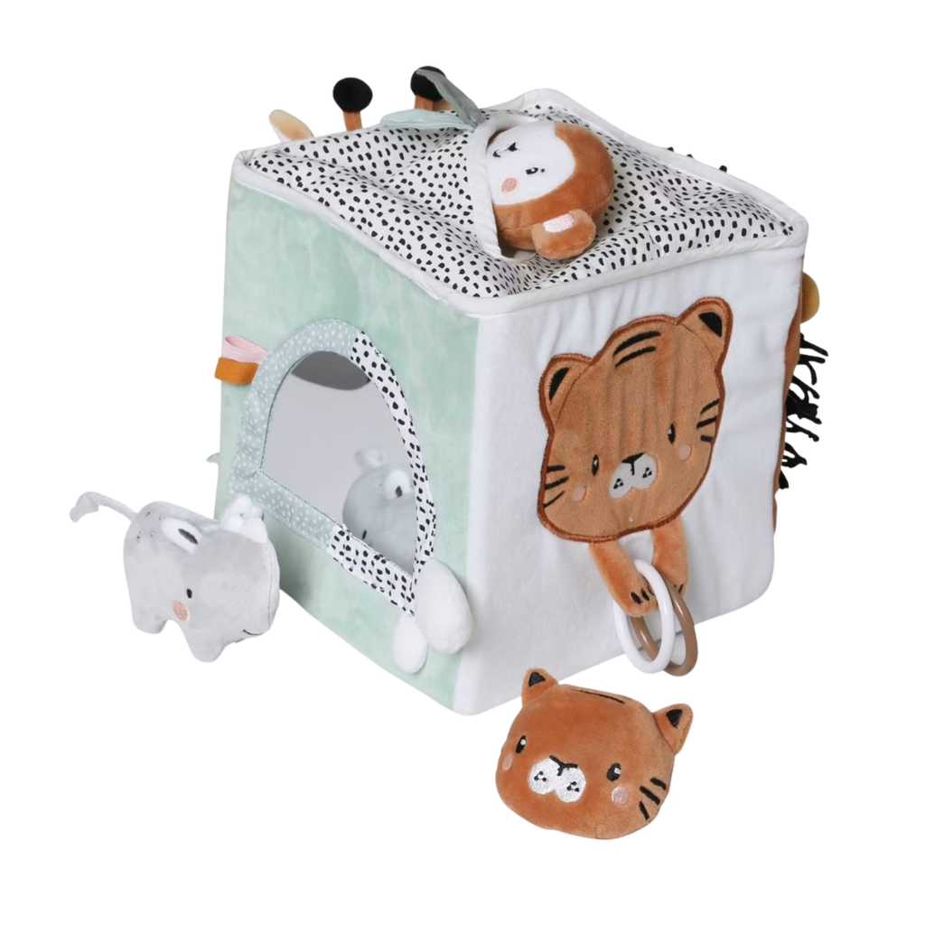 Cube d’activités jungle — multicolore