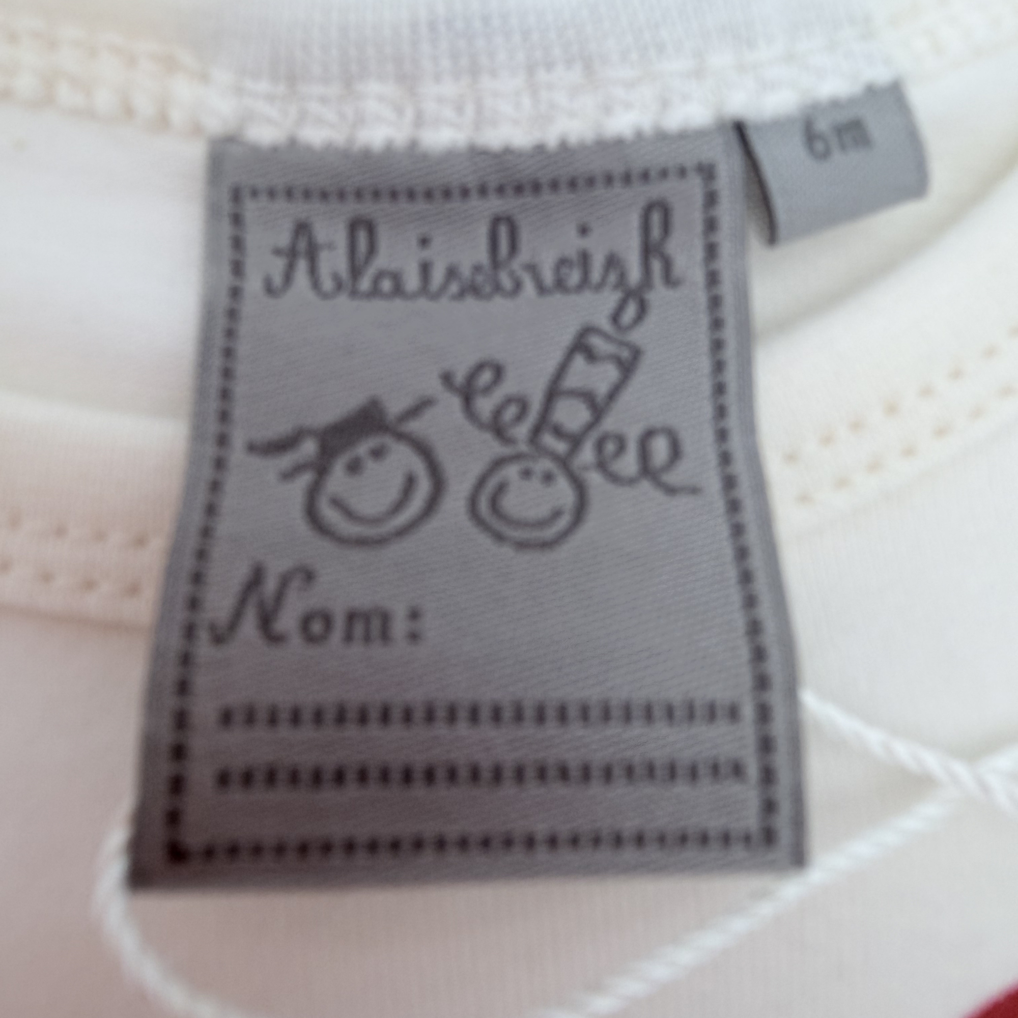T-shirt “Océan d’amour” — 6 mois