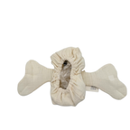 Housse lingette gaze de coton écrue