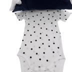 Lot de 3 bodies manches courtes — 6 mois