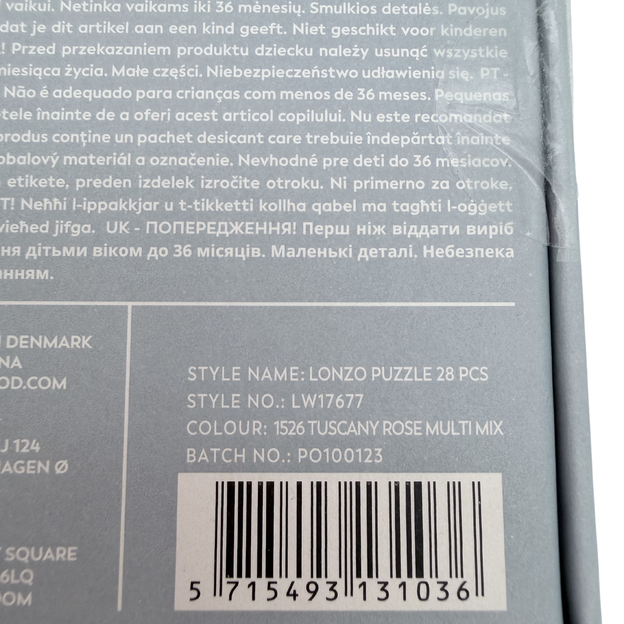 Puzzle Lonzo 28 pièces