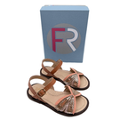 Sandales camel et rose doré — 26