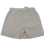 Short rayé écru en coton biologique — 4-5 ans