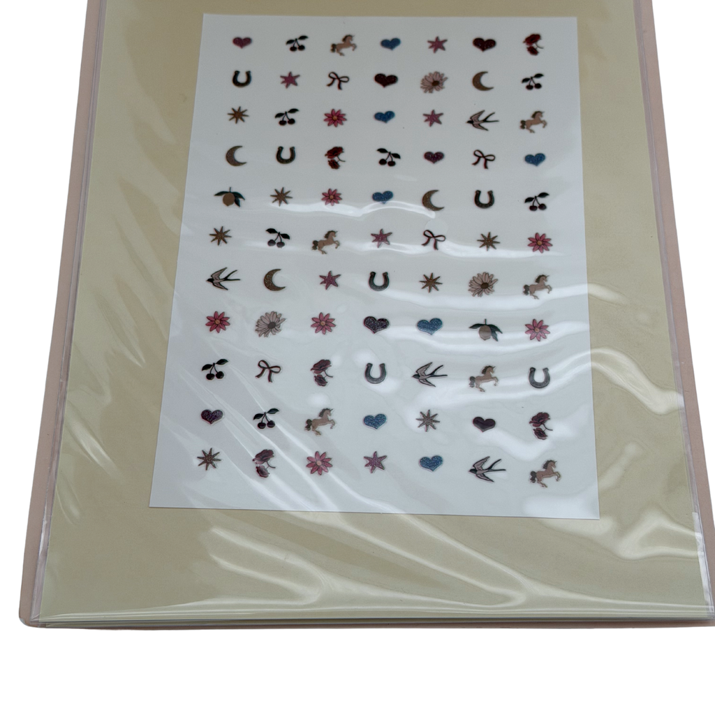 Set créatif stickers, strass & tatouages éphémères