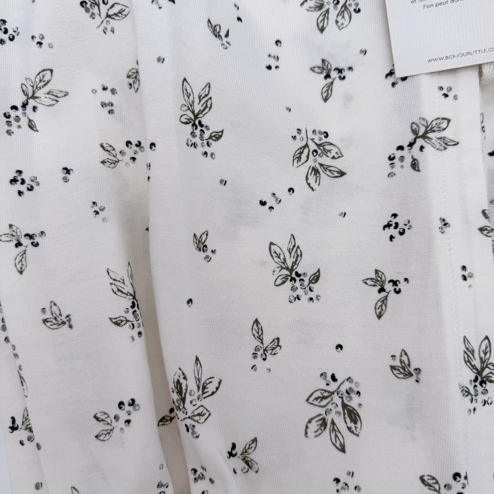 Kimono noué Californian Sloeberry — 0-3 mois