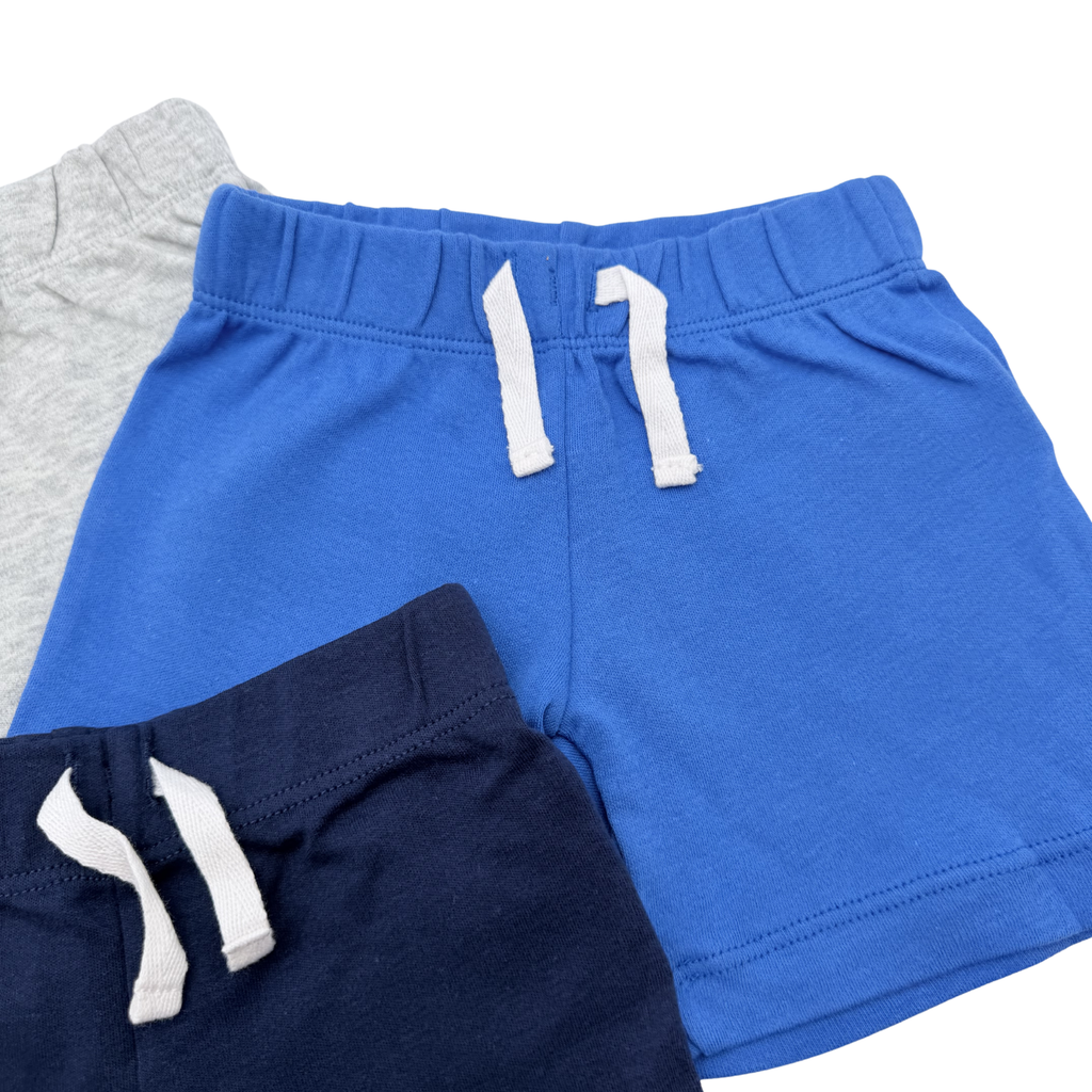Lot de 3 shorts en coton — 6 mois