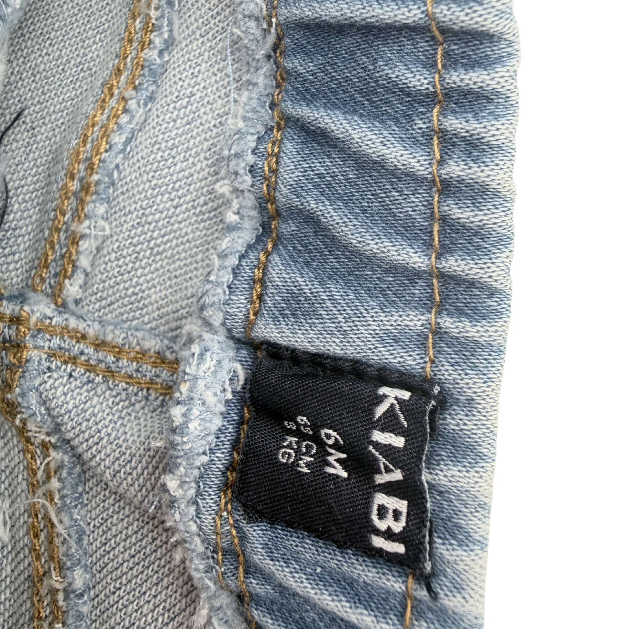 Jean denim clair - 6 mois