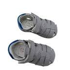 Sandales gris perle et bleu — 18