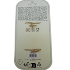 Lot de 4 pailles en silicone licorne