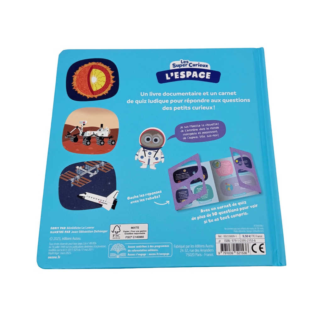 Livre documentaire enfant – L’espace