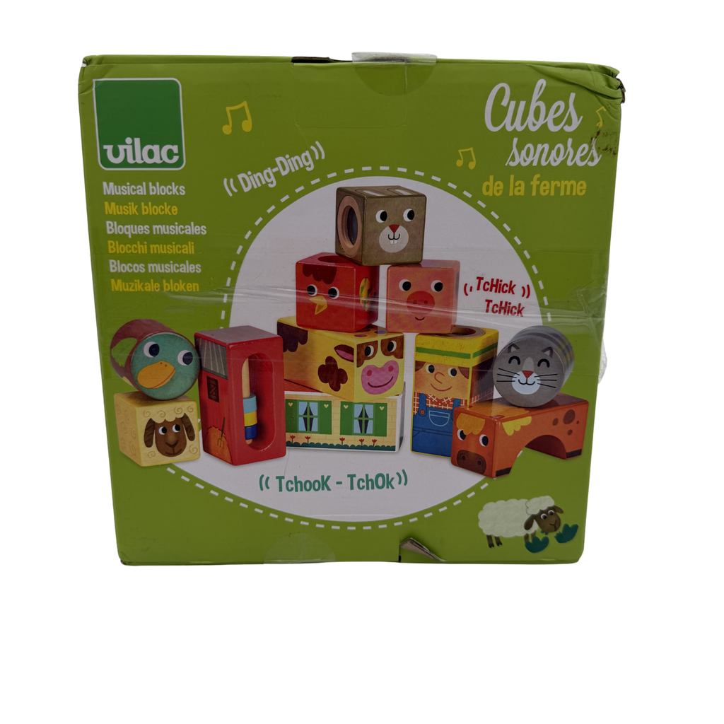 Cubes sonores de la ferme