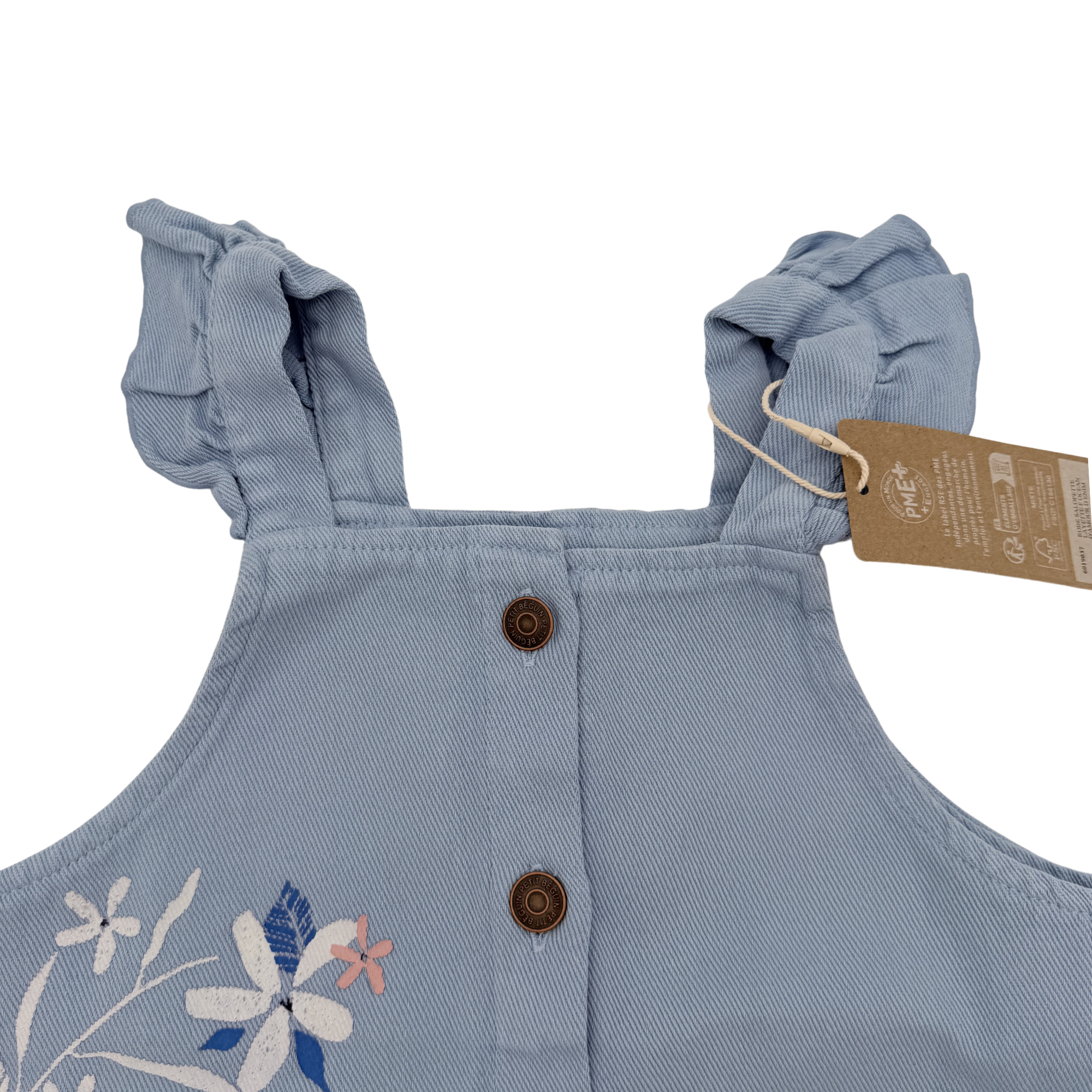 Robe sans manches imprimée fleurs — 4 ans