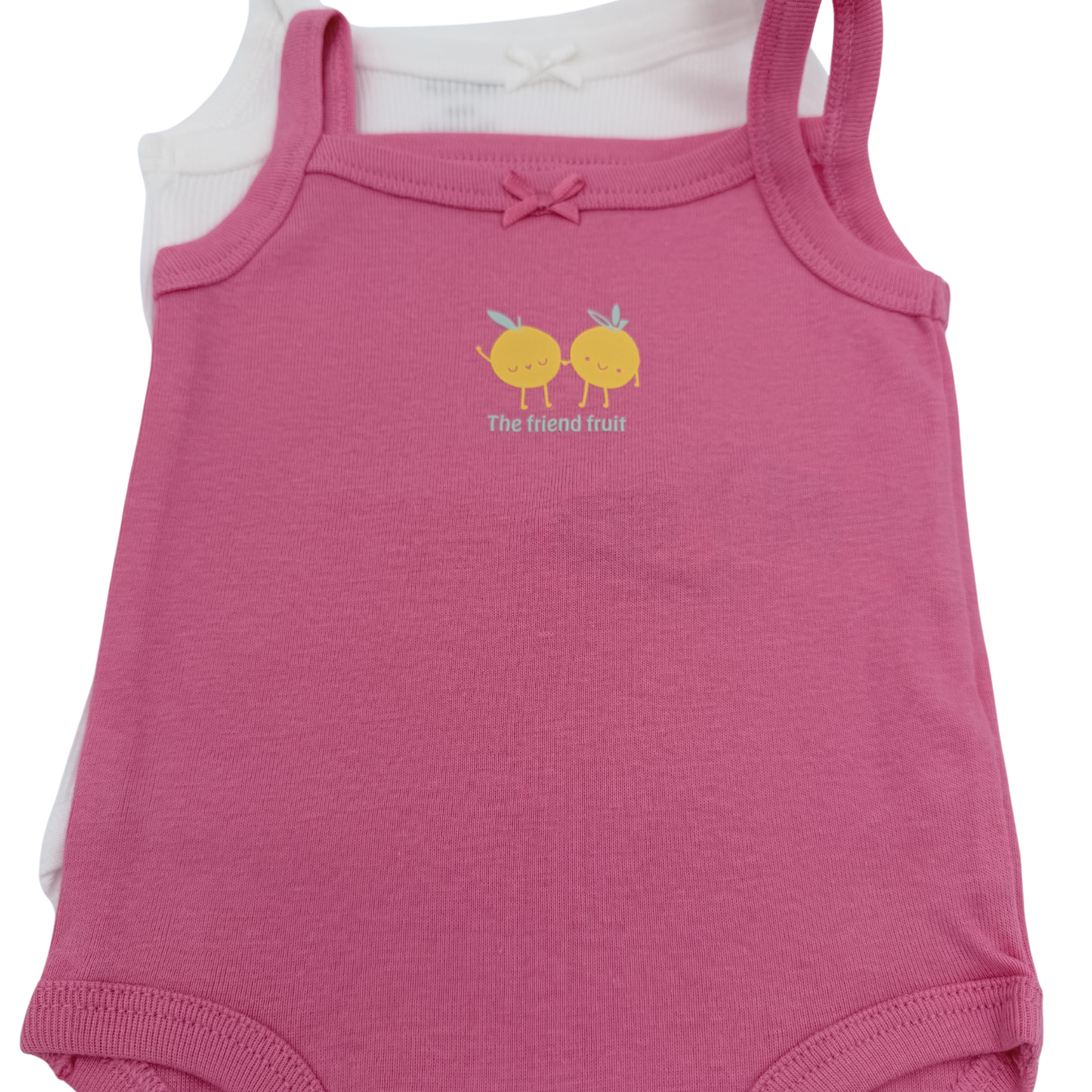 Lot de 3 bodies imprimés fruits - 6 mois