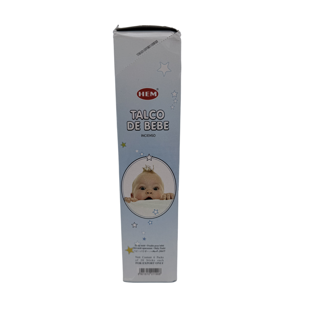 Lot de 6 packs de 20 sticks de talcs bébé