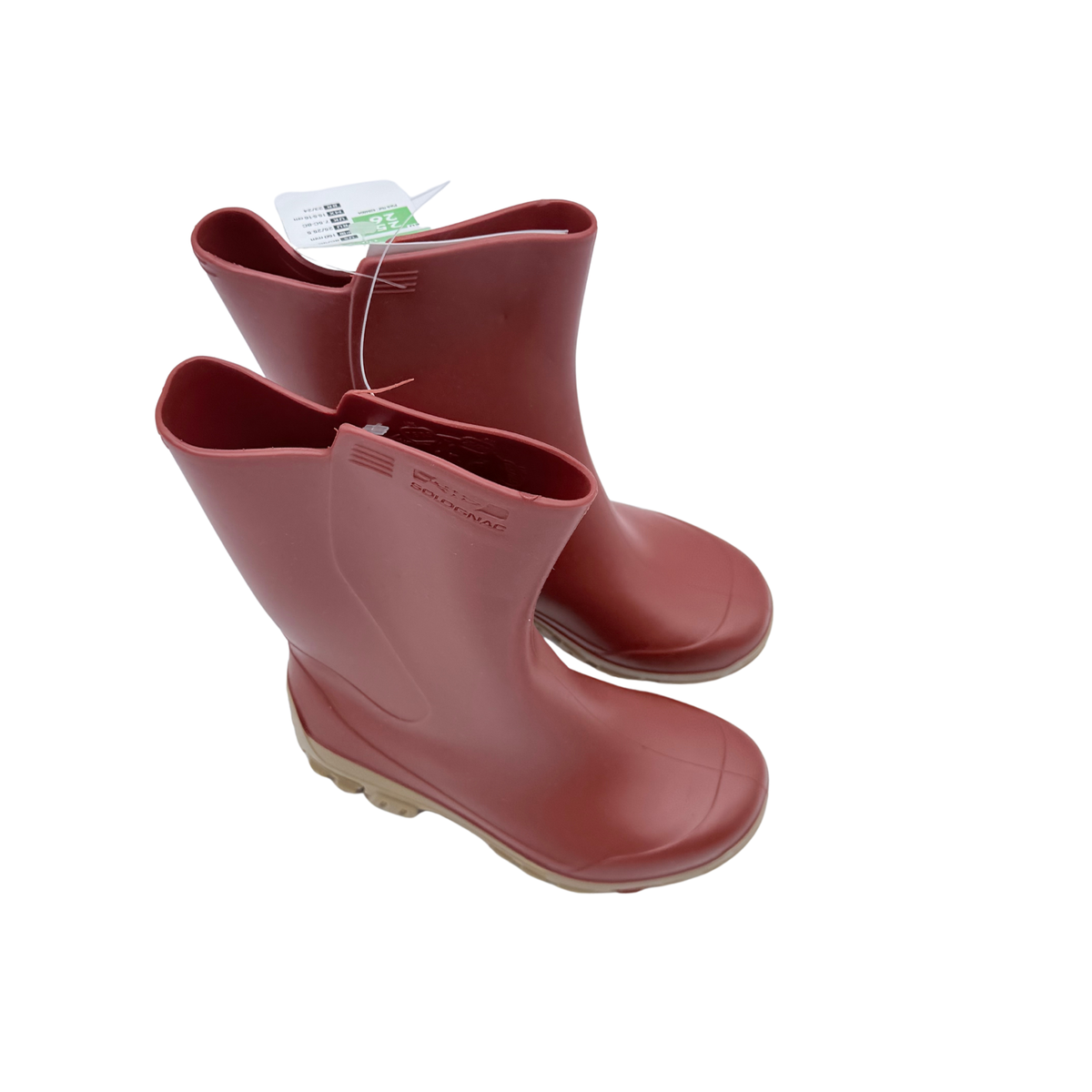 Bottes de pluie bordeaux - 25-26
