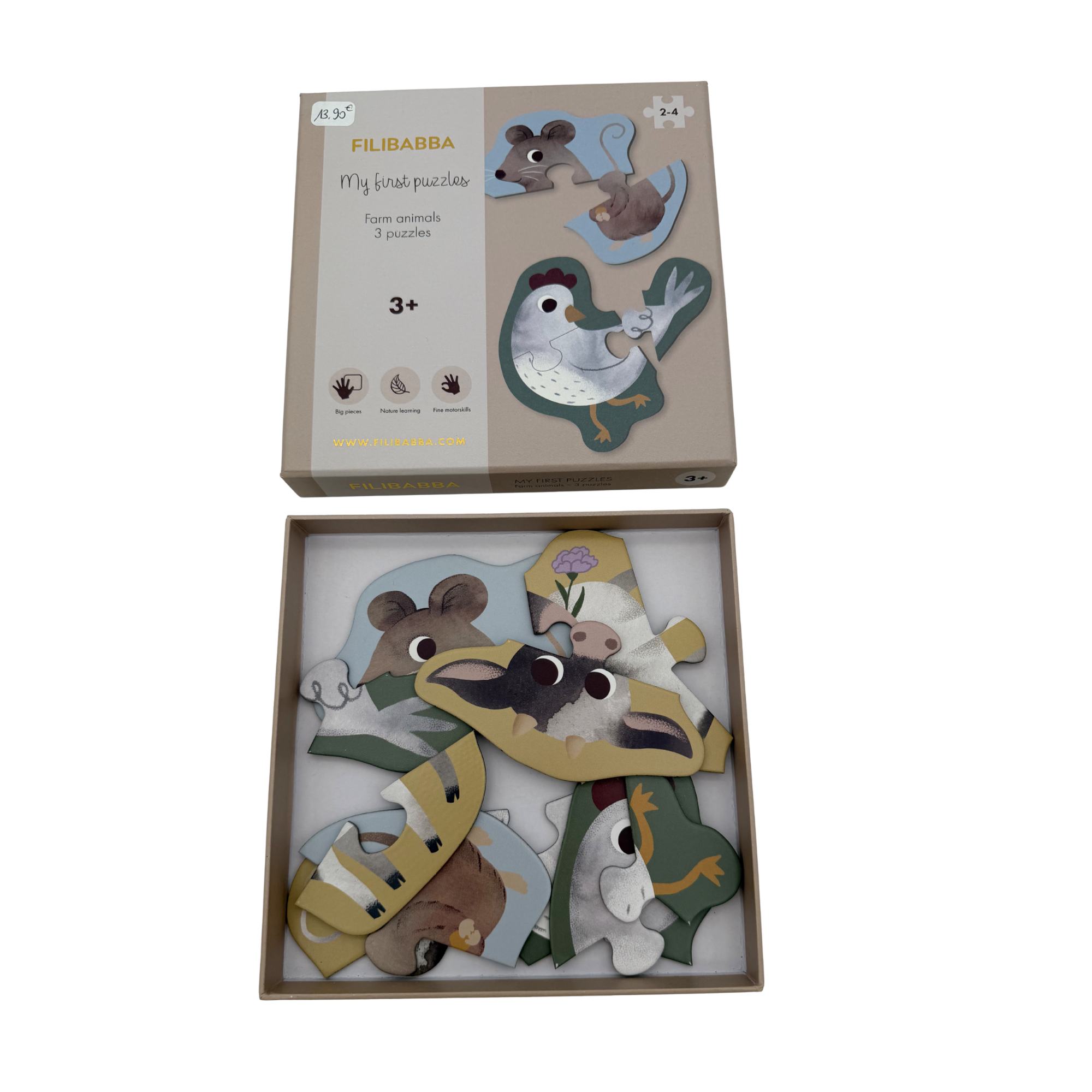 Mes premiers puzzles Animaux de la ferme