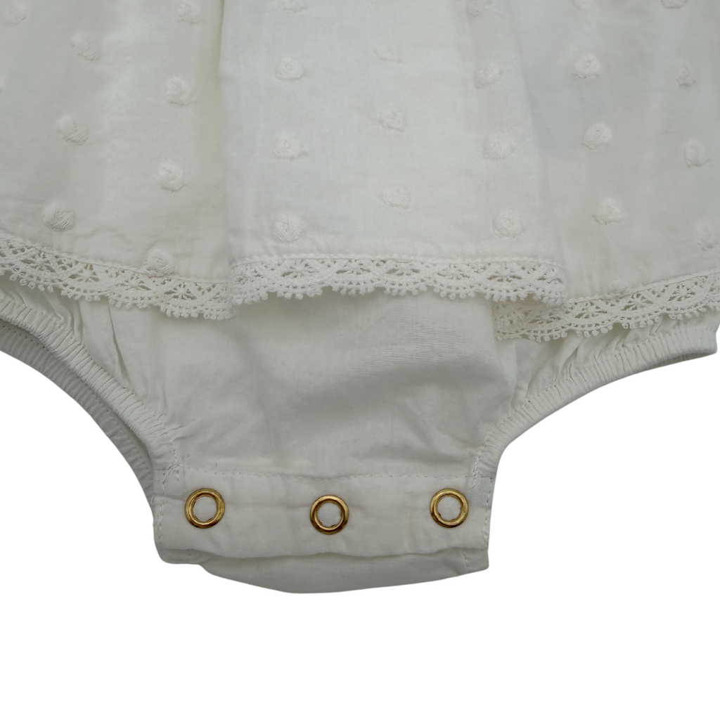 Robe plumetis — 3 mois