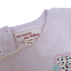 Robe bébé dinosaure rose — 9 mois