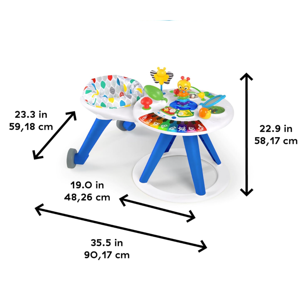 Table d’activités évolutive 4-en-1
