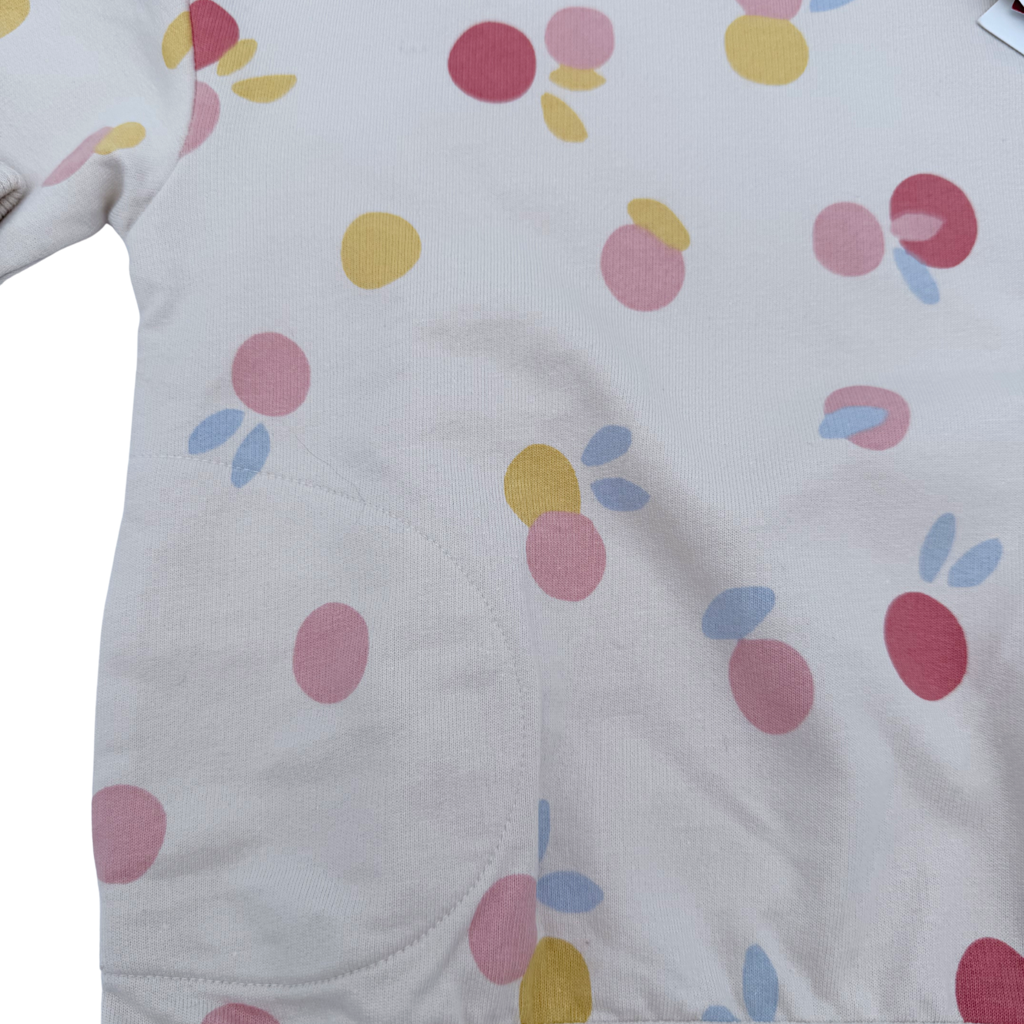 Sweat écru imprimé fruits — 18 mois