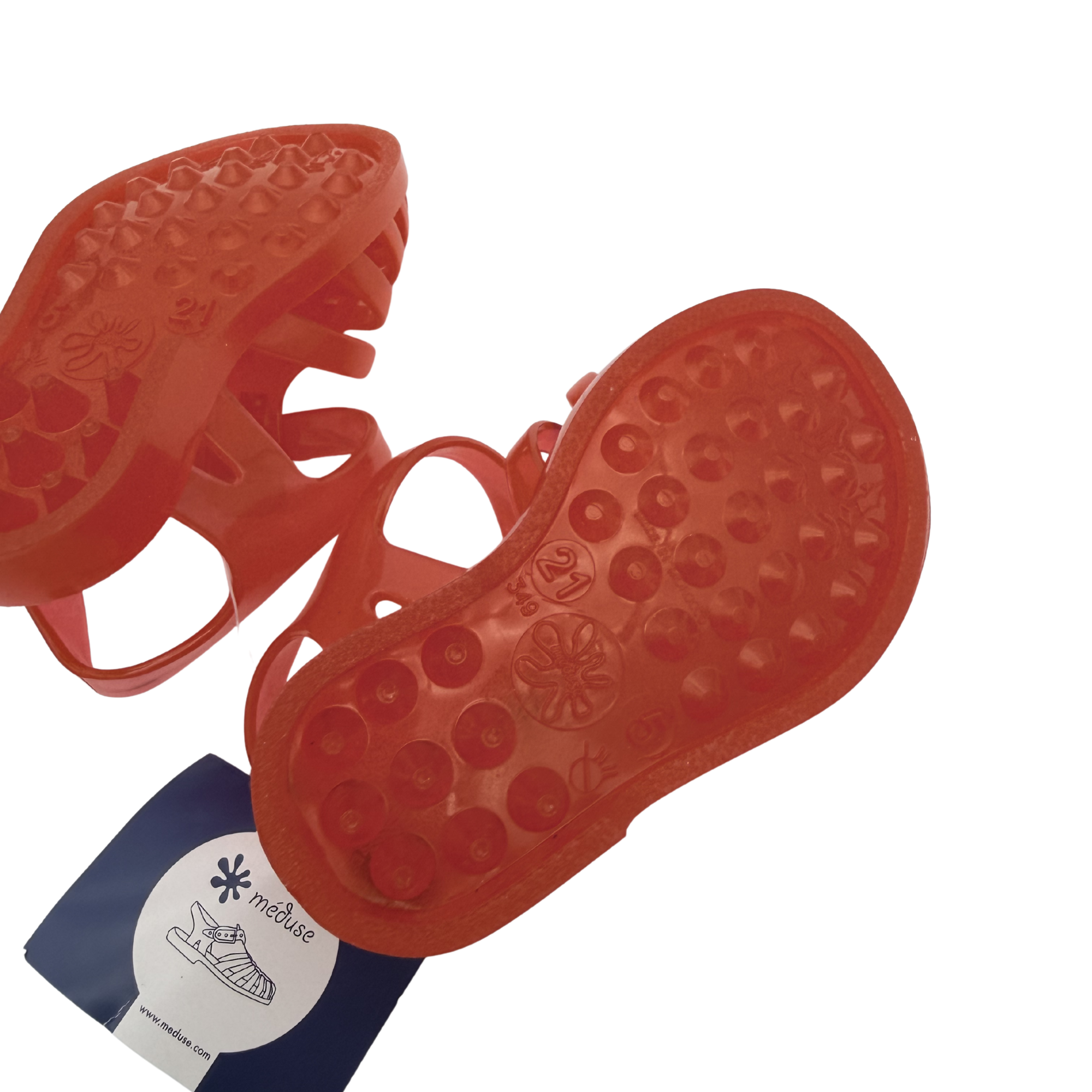 Sandales Méduse corail — 21