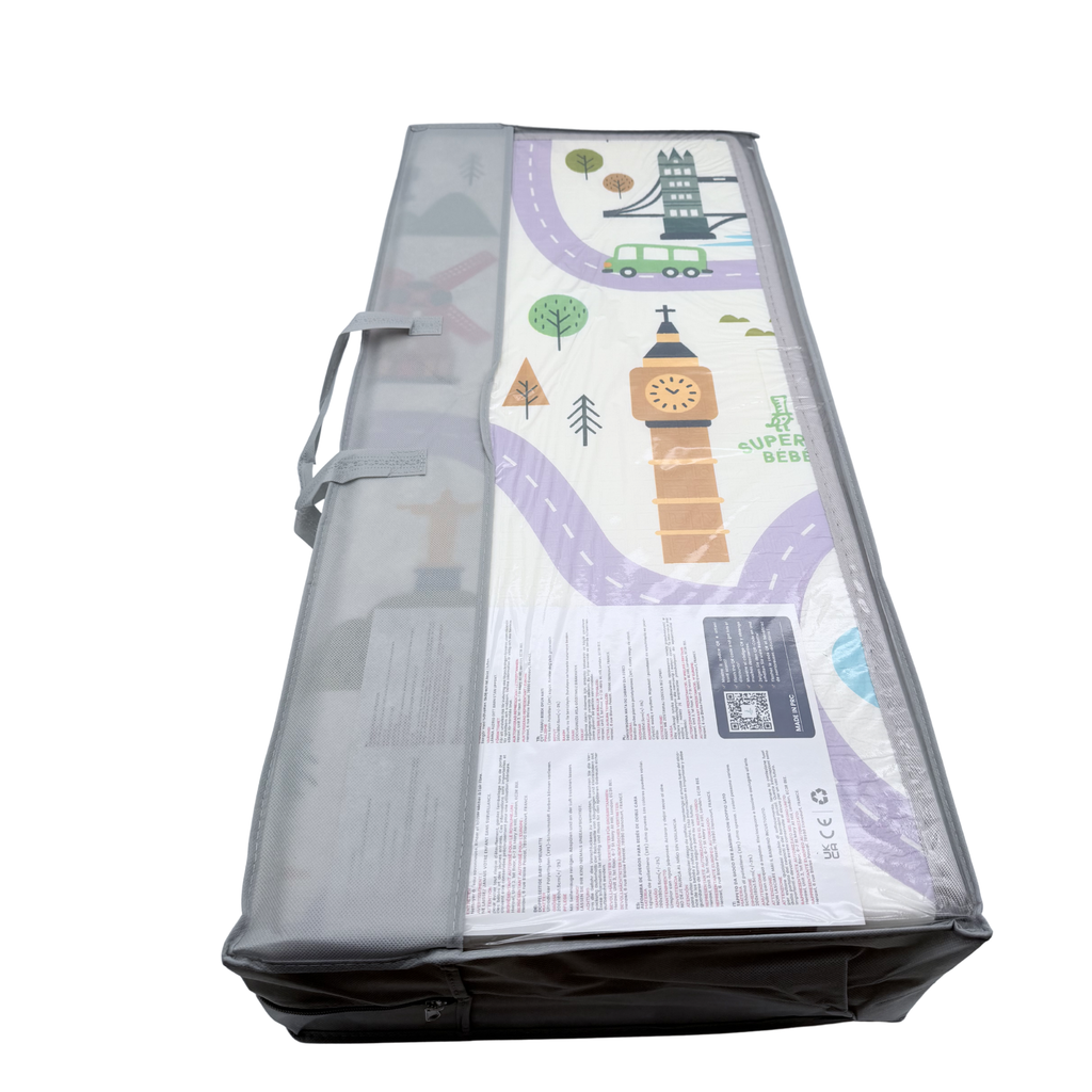 Tapis d'éveil pliable réversible — 200 x 180 cm