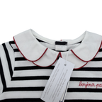 Robe marinière col Claudine — 24 mois