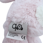 Peluche lapin rose — 25 cm