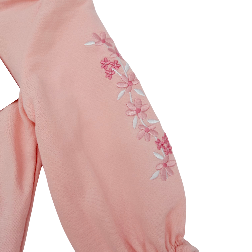 Ensemble bébé rose avec sweat à capuche et pantalon - 1-3 mois