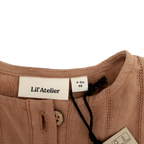 Blouse marron — 4-6 mois