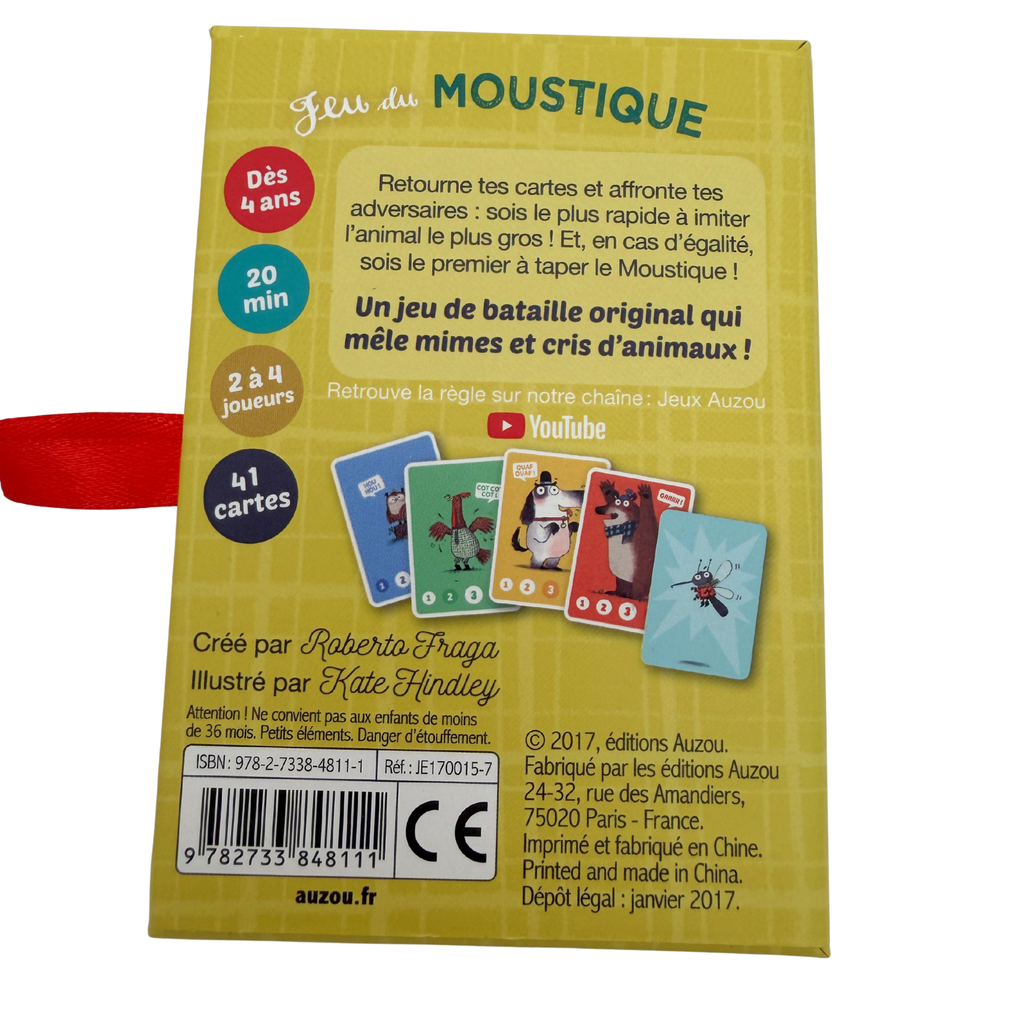 Jeu du Moustique – jeu rapide & fun